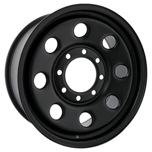 Envy Wheels – NX4 STEEL WHEEL – Black – 18″x7.5″ 40mm – All weather Wheels – NX43882